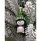 Wizardi 8.27" x 11.81" Glass Penguin with Hat Christmas Ornament, 1pc.